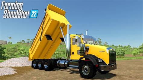 This mod is currently being tested for release. . Fs22 dump truck mods